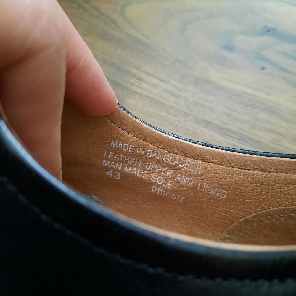 Tuscan Lace Up Leather Dress Shoes - Picture 9 of 13